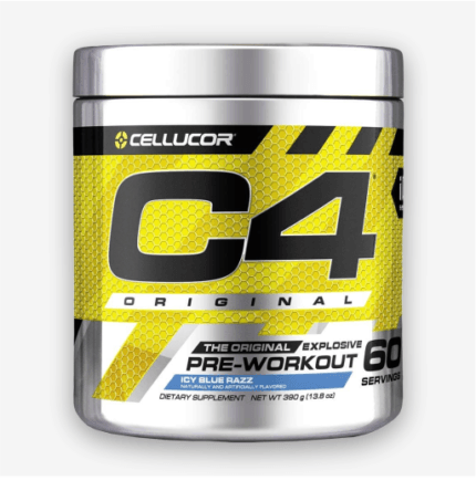 Cellucor C4 pre-workout 60 Servings Icy Blue Razz