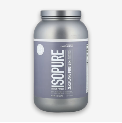 Isopure Zero Carb Protein Powder 3lb Cookies & Cream