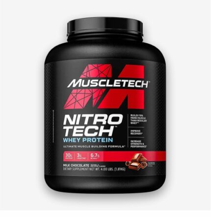 MuscleTech NitroTech Whey Protein 4Lb Chocolate