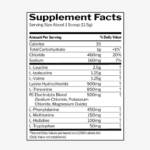 Rule1 Essential amino EAA Supplement Facts