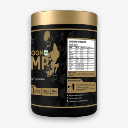 Kevin Levrone Shaaboom Pump Pre-workout Nutritional Information