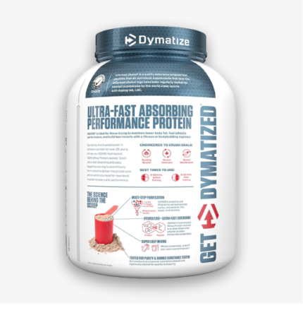 Dymatize Iso100 5lb Back View