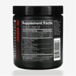 JNX The shadow Pre-workout Supplement Fact