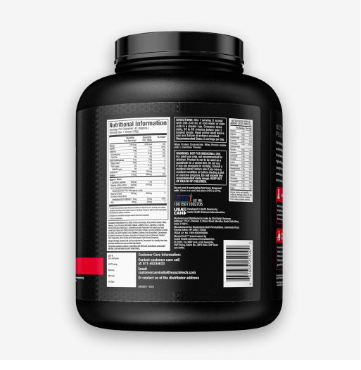 Muscletech Nitrotech Ripped 4Lbs (1.8kg) Chocolate Fudge Brownie Nutrition Facts
