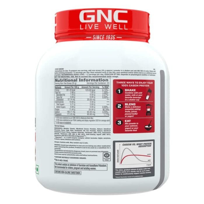 GNC Pro Performance 100% Casein