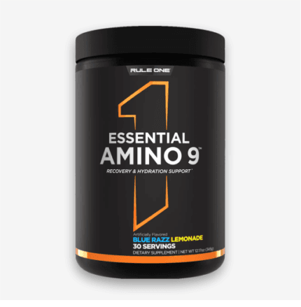 Rule1 Essential amino EAA Blue Razz Lemonade