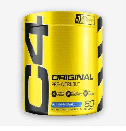 Cellucor C4 Pre-workout 60 Servings with Citrulline Malate Icy Blue Raz