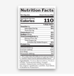 Rule 1 R1 Whey Protein Isolate & Hydrolyzed Nutrition Facts