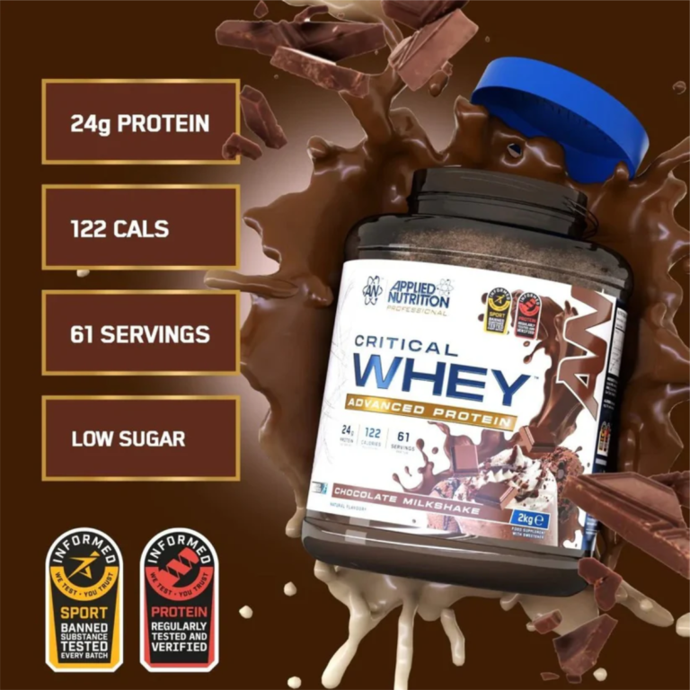 Applied Nutrition Critical Whey Protein 2kg Chocolate Milkshake