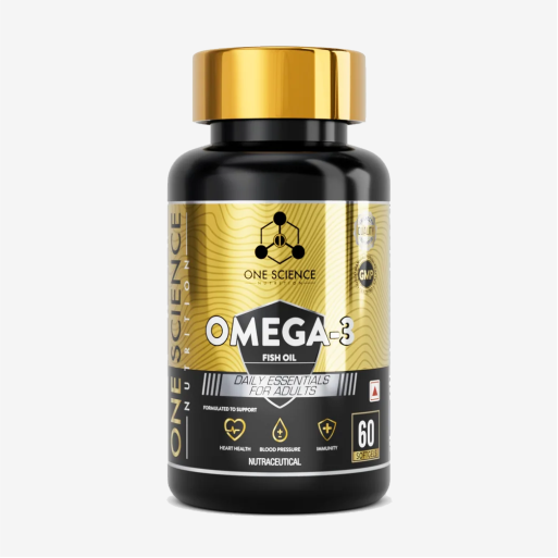 One Science Nutrition Omega-3 Fish Oil 60 Softgels