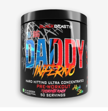 Black Beast The Big Daddy Inferno Pre-workout Psychopath Punch