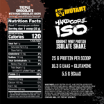 Mutant Hardcore Iso Whey Protein Isolate 5lb Nutrition Facts