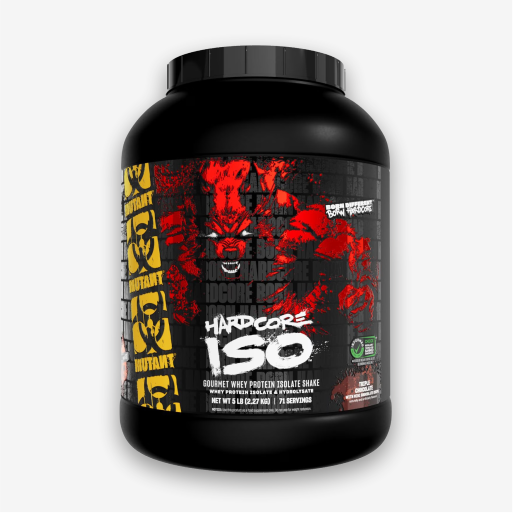 Mutant Hardcore Iso Whey Protein Isolate 5lb Triple Chocolate