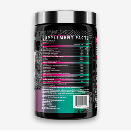 Nutrex Research Outlift Amped Supplement Facts