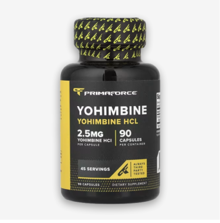 PrimaForce Yohimbine 90 Capsules 2.5mg