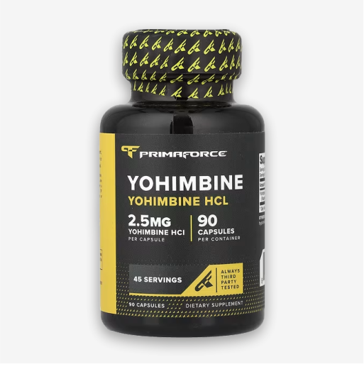 PrimaForce Yohimbine 90 Capsules 2.5mg