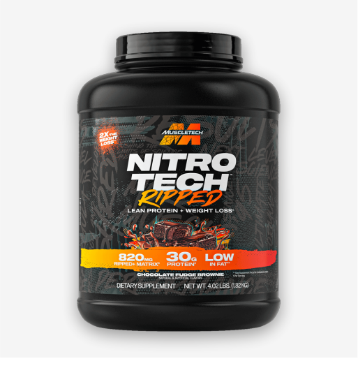 MuscleTech Nitrotech Ripped 4Lbs Made in Usa