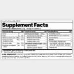 Universal Nutrition Animal Flex Powder Supplement Facts